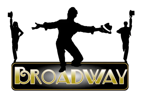 Concept de Broadway — Photo