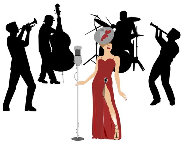 Блюзовая певица
