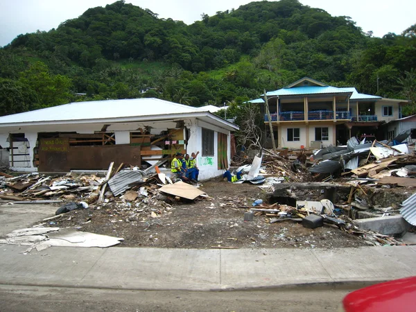 Após o tsunami — Fotografia de Stock