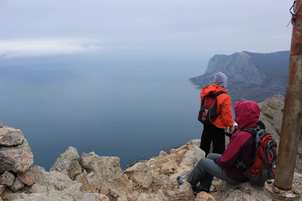 Winter Crimea Горы mountains — 图库照片