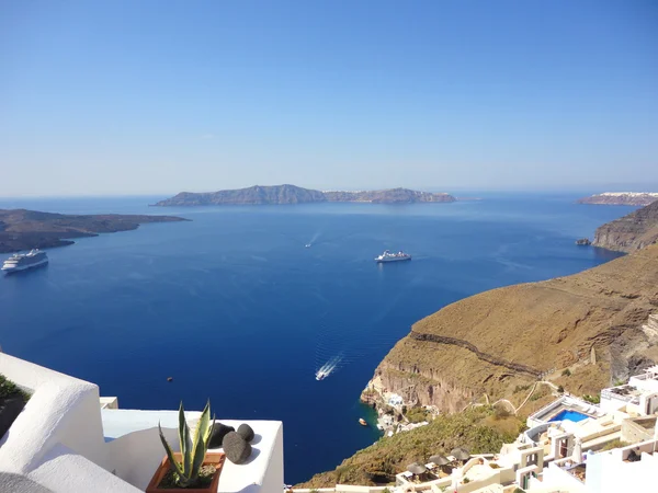 Ege Adaları, Yunanistan. Santorini — Stok fotoğraf