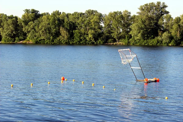 Wasservolleyball — Stockfoto