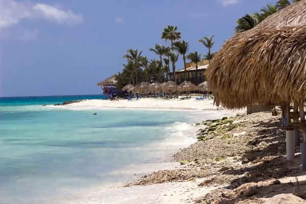 Praia Águia Aruba — Fotografia de Stock