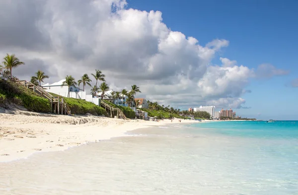 Praia Pública Nassau Bahamas — Fotografia de Stock