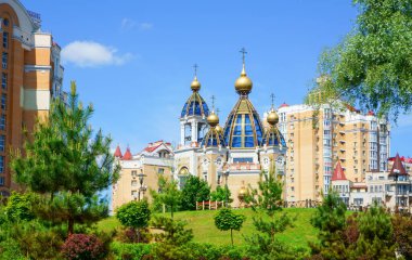                                Ukrayna, Kyiv 'deki Obolon yerleşim bölgesi