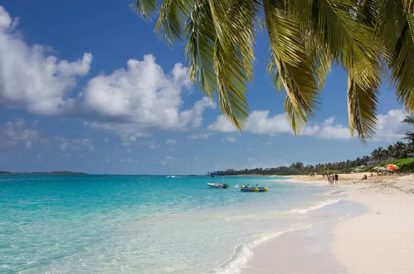White Sand Beach Nassau Bahamas — Foto de Stock