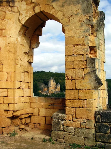 Chateau Laussel - Dordogne — Stok fotoğraf