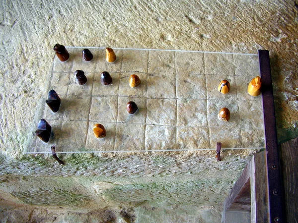 Jogo de Medieval Chess — Fotografia de Stock