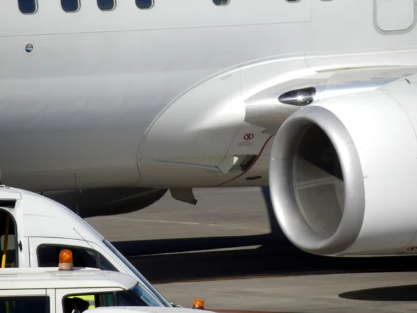 Abgestellte Flugzeuge — Stockfoto