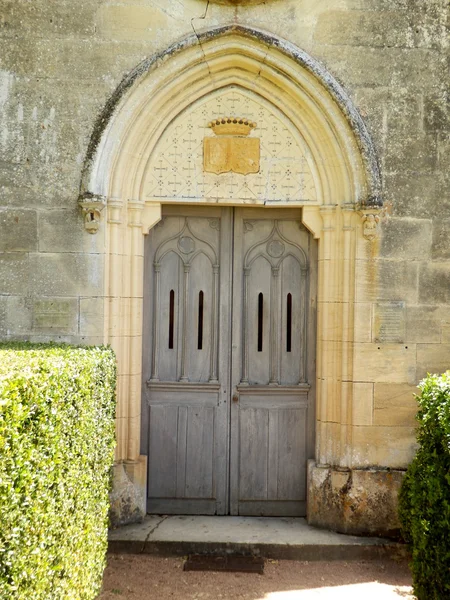 フランスの礼拝堂の扉 — ストック写真