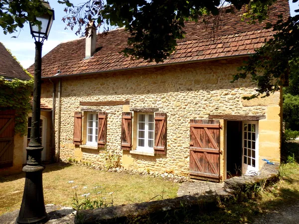 Französisches Ferienhaus Stockbild