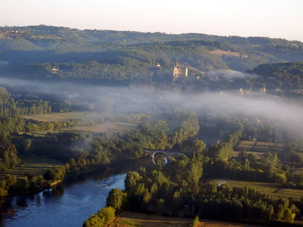 Dordogne landskap — Stockfoto