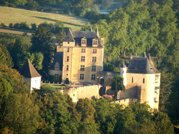 Chateau des Milandes — Zdjęcie stockowe