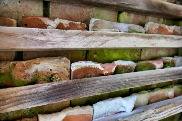 Interne Detail Van Een Oude Pannendak Een Buiten Barbecue — Stockfoto