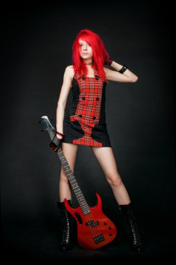 Kızıl saçlı rockstar