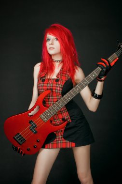 Kızıl saçlı rockstar