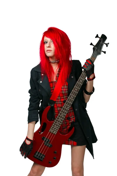 Rocker girl — Stock Photo, Image