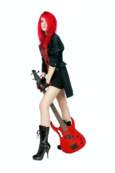 Rocker ragazza — Foto Stock