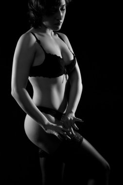 güzel bir kız iç çamaşırı