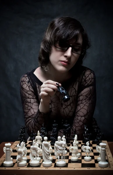Mestre de xadrez — Fotografia de Stock