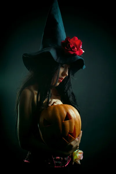 Flower witch — Stock Photo, Image