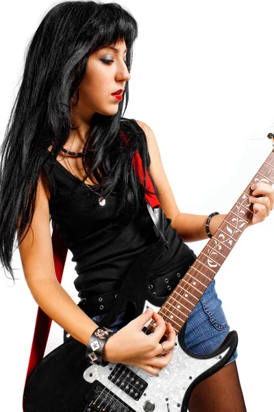 Rocker chick — Stock Photo, Image