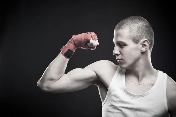 Strong young man — Stock Photo, Image