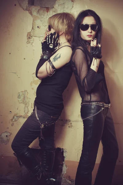 Gothic babes Stock Image