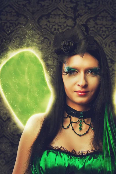 Green fairy — Stock Photo, Image