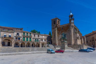 Plaza Belediye Başkanı İspanyol kasabası Trujillo