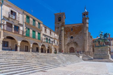 Plaza Belediye Başkanı İspanyol kasabası Trujillo