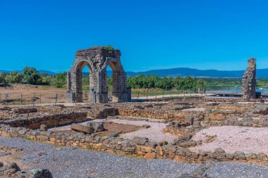 İspanya 'nın Caparra kenti harabeleri