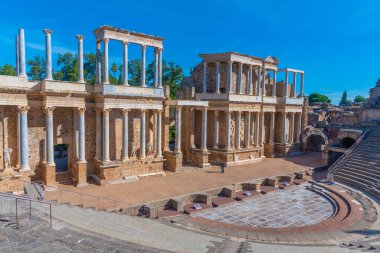 Teatro Romano de Merida, İspanya.