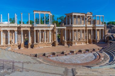 Teatro Romano de Merida, İspanya.