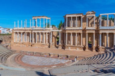 Teatro Romano de Merida, İspanya.