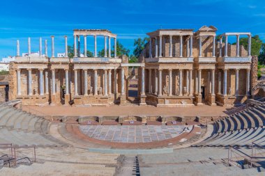 Teatro Romano de Merida, İspanya.