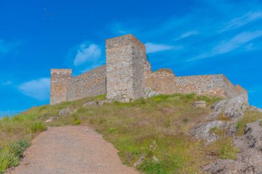 İspanyol kasabası Aracena 'daki kale