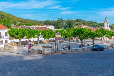 İspanyol şehri Aracena 'da Santo Dolmingo' nun inzivası
