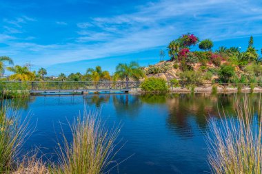 Botanik bahçesi Jose Celestino Mutis İspanya 'da La Rabida' da.