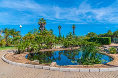 Botanik bahçesi Jose Celestino Mutis İspanya 'da La Rabida' da.