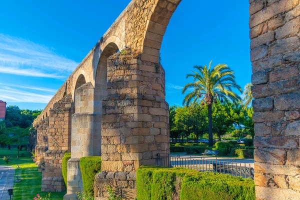 Aqueduct Spanish City Plasencia — 스톡 사진