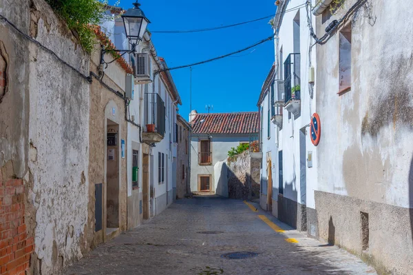 Narrow Street Old Town Spanish City Trujillo — ストック写真