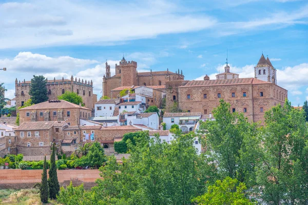 Panorama Van Spaanse Stad Caceres — Stockfoto