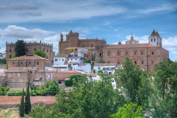 Panorama Ciudad Española Cáceres — Foto de Stock