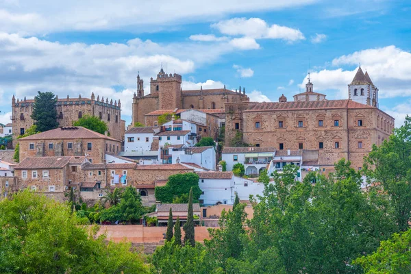 Panorama Van Spaanse Stad Caceres — Stockfoto