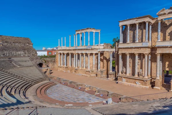 Teatro Romano Merida Spanien — Stockfoto