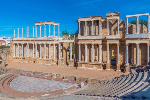 Teatro Romano Merida Στην Ισπανία — Φωτογραφία Αρχείου