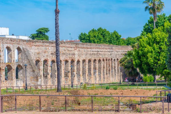 Aqueduto Romano Cidade Espanhola Merida — Fotografia de Stock