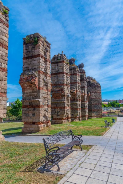 Acueducto Los Milagros Ciudad Española Mérida —  Fotos de Stock