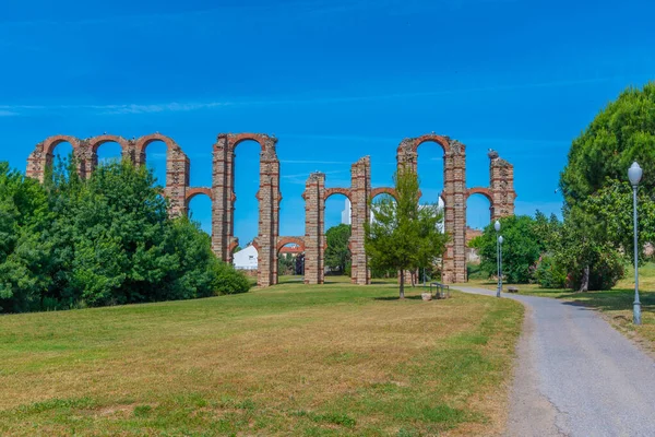 Acueducto Los Milagros Ciudad Española Mérida —  Fotos de Stock